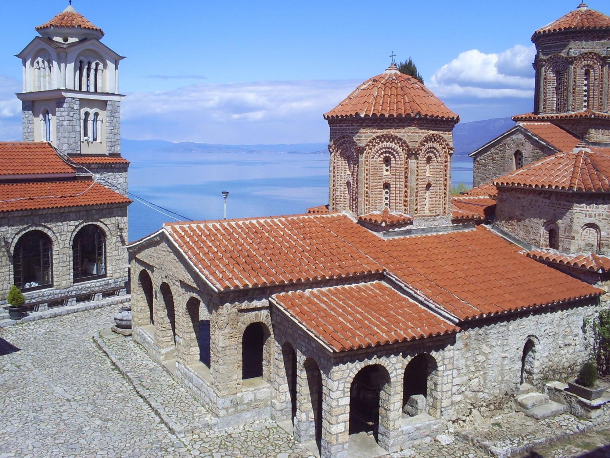 Hotel St. Naum Ljubaništa Esterno foto